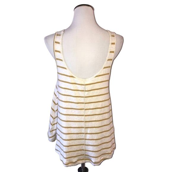 Free People Snow Heath Garden Sleeveless Striped Tunic Top - Picture 9 of 11